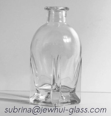 Mua 375ML Rumquila, Vodquila,  whiskquila,  Xo, Brandy, Cognac Glass Bottle With hollow Glass Stopper online manufacture