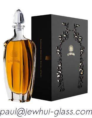 Mua Extra Añejo, Reposado, Tequila Bạc Chai Thủy Tinh, Chai Thủy Tinh Siêu Trong với Nút Bịt Thủy Tinh sản xuất trực tuyến