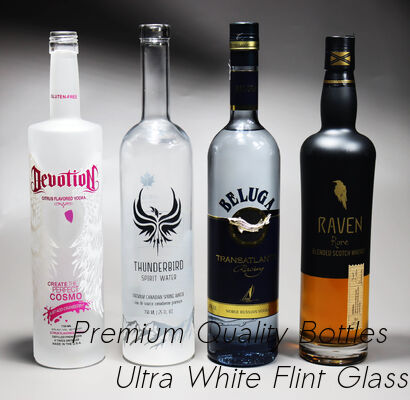 Mua Chai thủy tinh 200ml 500ml 1750ml đựng rượu mạnh, chữ nổi 209, chai thủy tinh đựng rượu gin sản xuất trực tuyến