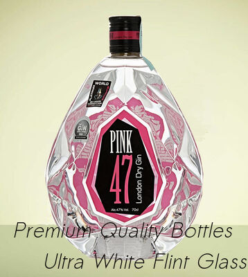 Mua CHAI 47 GIN GLASS BOTTLE GIN GLASS BOTTLE WITH DIAMOND CUT EDGES sản xuất trực tuyến