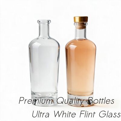 Mua chai rượu vang thủy tinh tròn Rum tròn, Sochu, rượu whisky chai rượu vang thủy tinh 700ml,750ml sản xuất trực tuyến