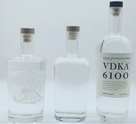 Mua 1000ML 1750ML 3000ML Chai rượu Vodka rỗng In nổi trên màn hình online manufacture