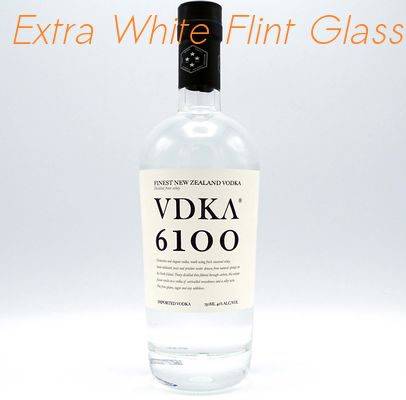 Giá tốt Chai thủy tinh Flint Hình bầu dục rỗng Nhãn dán nhãn 1000ml 1750ml 3000ml trực tuyến