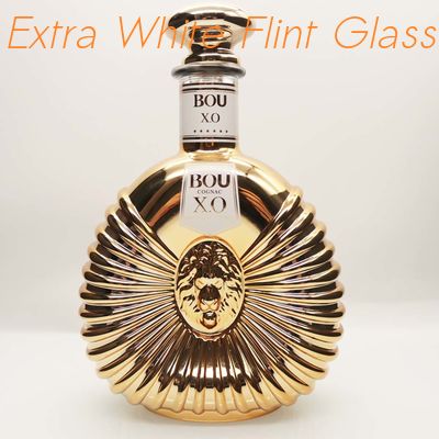 Mua Chai thủy tinh XO  750ml Mạ điện chân không Lớp phủ vàng online manufacture