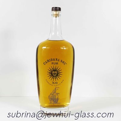 Giá tốt 1000ml  Whisky Glass Bottle, Super Flint,  Australian Rum trực tuyến