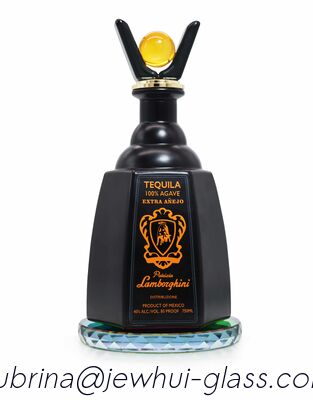 Giá tốt Extra Añejo, Reposado, Tequila Bạc Chai Thủy Tinh, Chai Thủy Tinh Siêu Trong với Nút Bịt Thủy Tinh trực tuyến