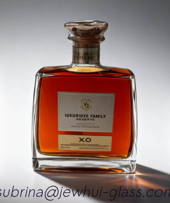 Giá tốt 700ML XO, JIMM Gognac chai thủy tinh - tùy chỉnh, Super Flint chai thủy tinh trực tuyến