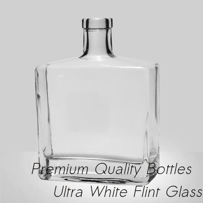 Giá tốt Bình Rượu Cắt Kim Cương Super Flint, XO, Brandy, Vodka, Rượu Gin, Rum, Tequila, Whisky, Brandy, Chai Rượu Tinh Thần Bằng Kính Với Nút Bằng Kính Đặc trực tuyến