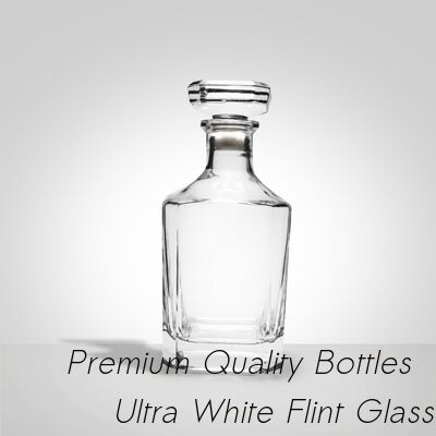 Giá tốt Bình Rượu Cắt Kim Cương Super Flint, XO, Brandy, Vodka, Rượu Gin, Rum, Tequila, Whisky, Brandy, Chai Rượu Tinh Thần Bằng Kính Với Nút Bằng Kính Đặc trực tuyến