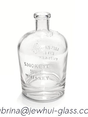Giá tốt 750ml Whiskey Round Smoke Hill chai thủy tinh whisky trực tuyến