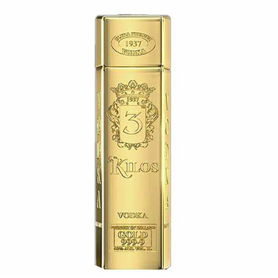 Giá tốt 200ML 500ML Chai Vodka tùy chỉnh Kim loại hóa chân không In màn hình vàng trực tuyến