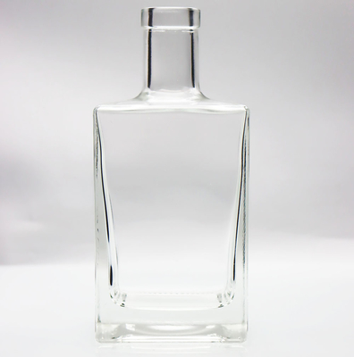 Giá tốt Tấm cổ chai Qbic 375 Ml Chai rượu thủy tinh 700ml Khối trực tuyến